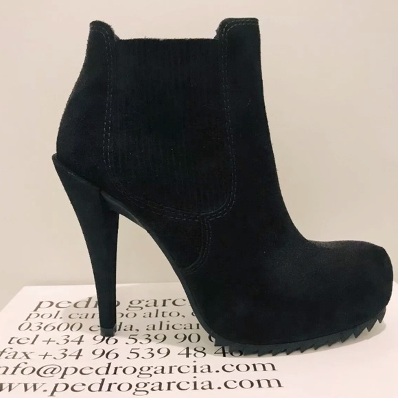 Pedro Garcia Cara Suede Ankle Boot 38 - Picture 4 of 10